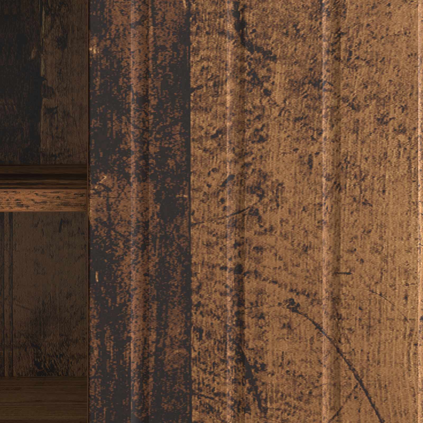 Meuble TV Bois ancien 102 x 34,5 x 52 cm Bois d'ingénierie - XIOS