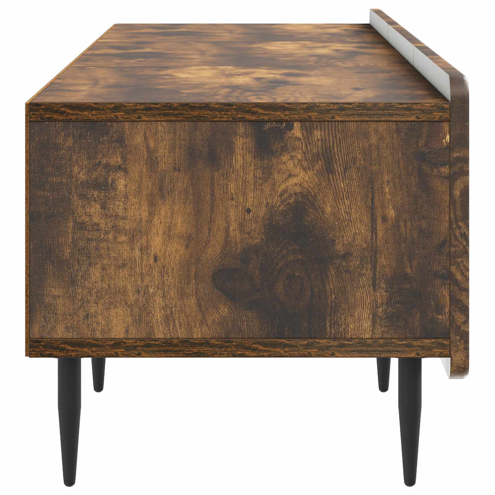 Meuble TV Chêne fumé 147 x 34,5 x 32 cm Bois d'ingénierie - XIOS