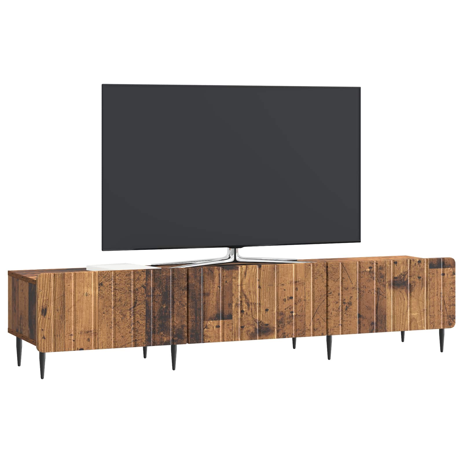 Meuble TV Bois ancien 147 x 34,5 x 32 cm Bois d'ingénierie - XIOS