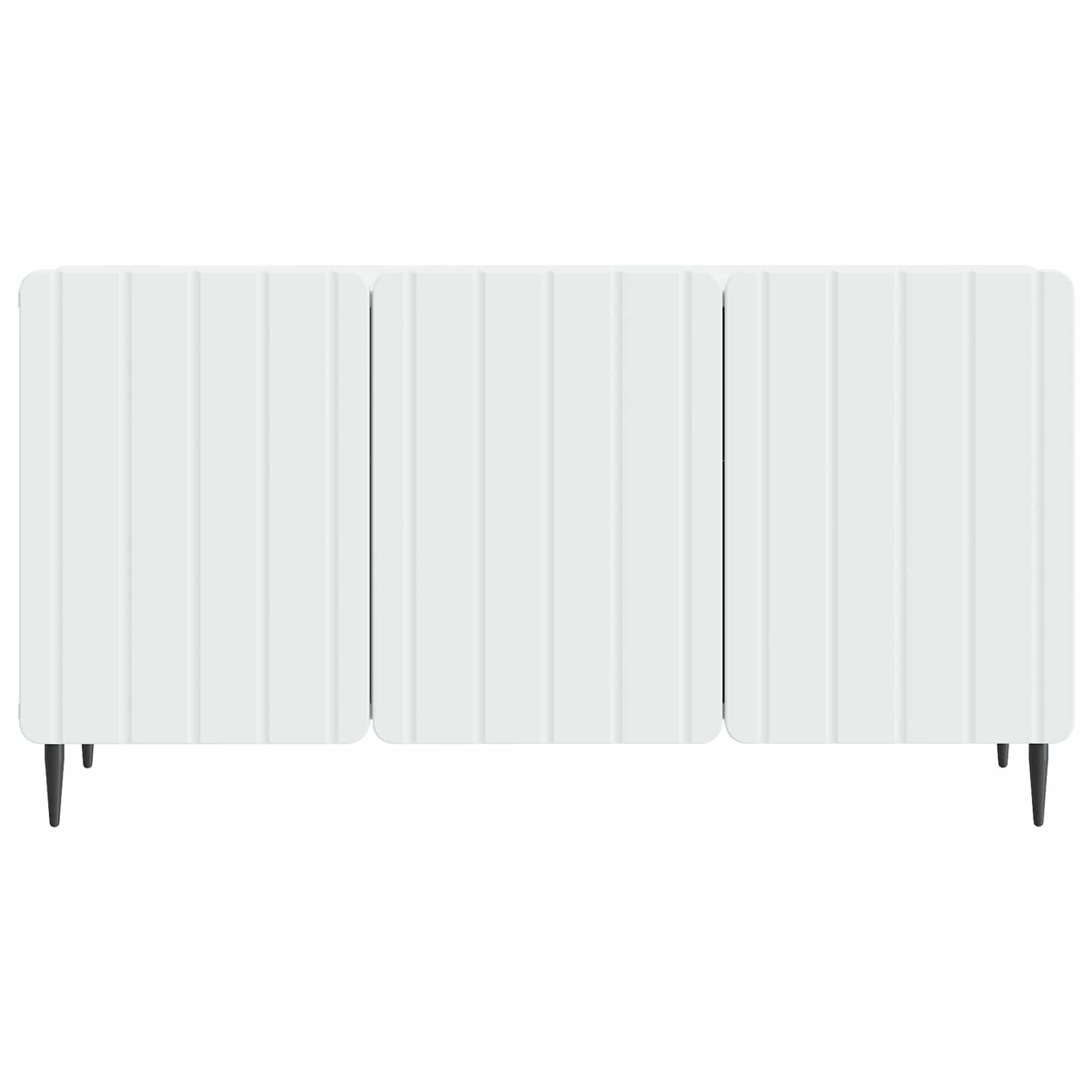 Meuble TV Blanc 99 x 34,5 x 52 cm Bois d'ingénierie - XIOS