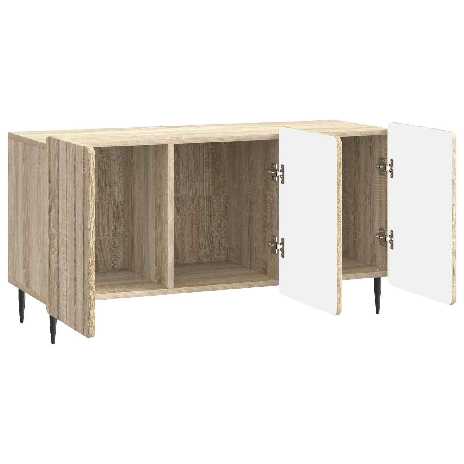 Meuble TV Chêne Sonoma 99 x 34,5 x 52 cm Bois d'ingénierie - XIOS