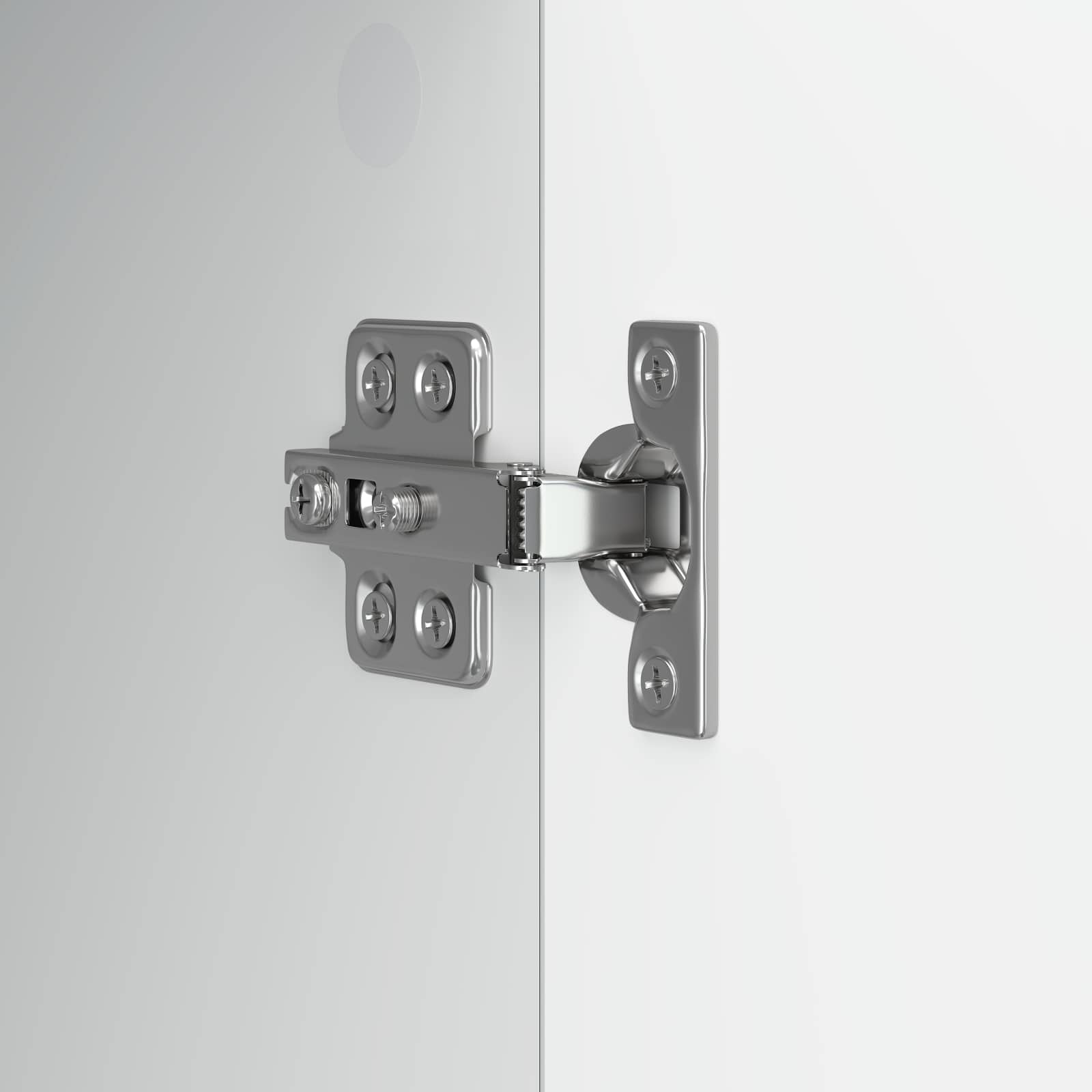 Meuble TV Blanc brillant 99 x 34,5 x 52 cm Bois d'ingénierie - XIOS