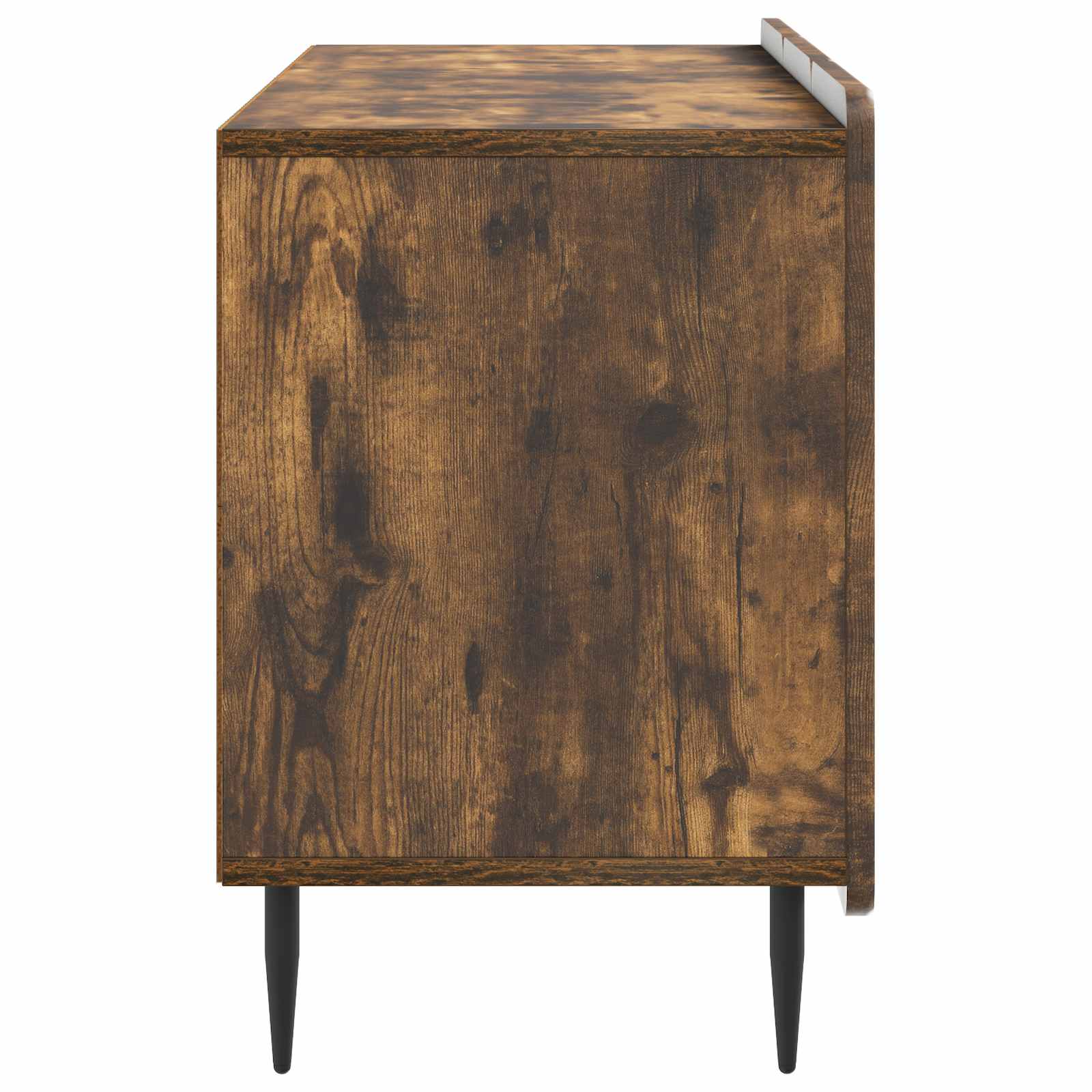 Meuble TV Chêne fumé 99 x 34,5 x 52 cm Bois d'ingénierie - XIOS