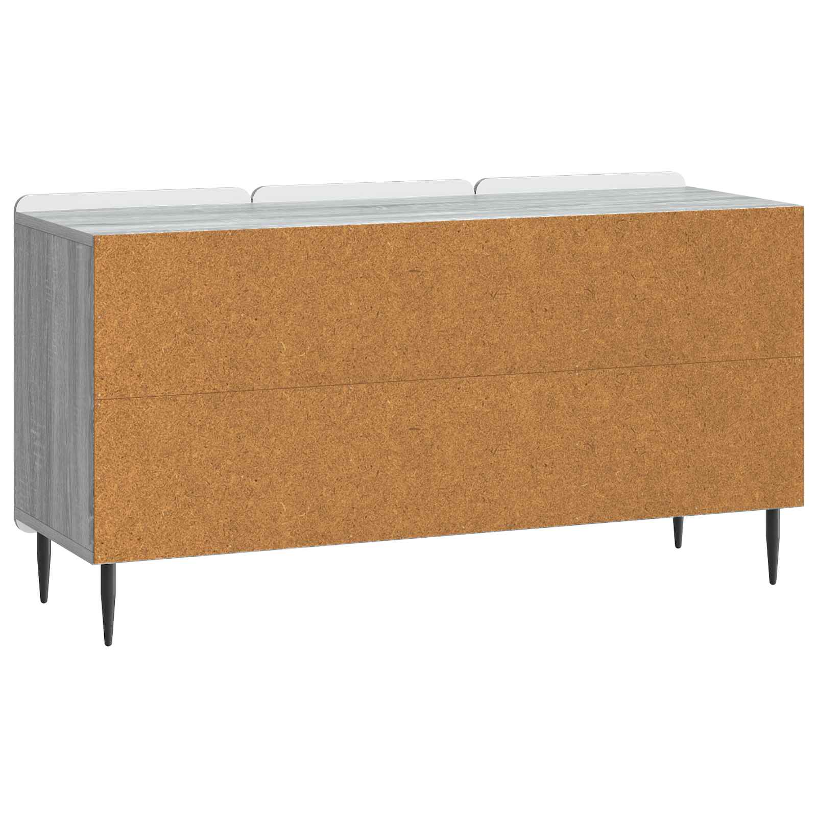 Meuble TV Sonoma gris 99 x 34,5 x 52 cm Bois d'ingénierie - XIOS