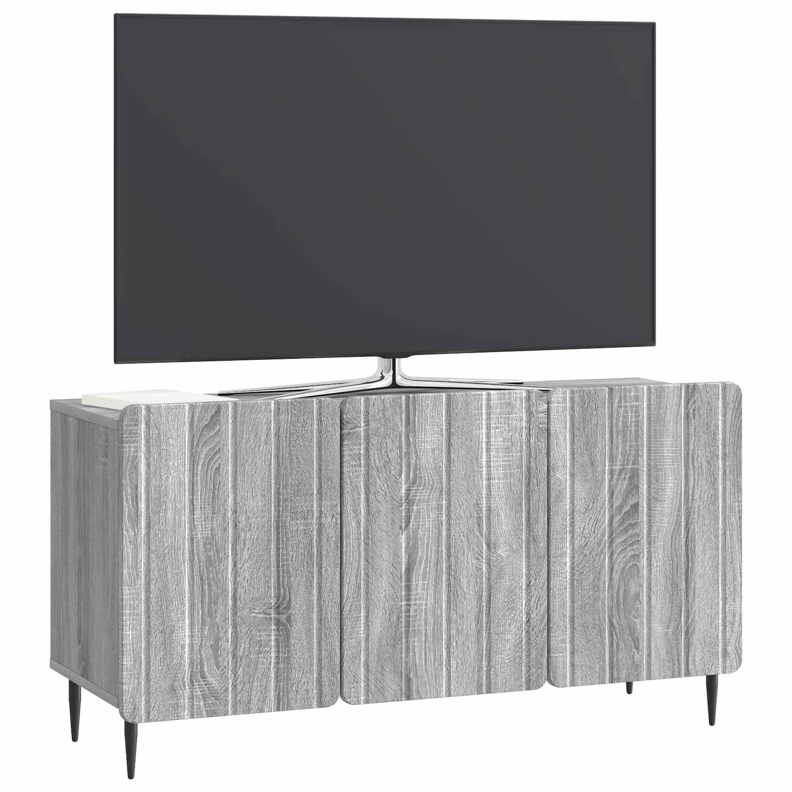 Meuble TV Sonoma gris 99 x 34,5 x 52 cm Bois d'ingénierie - XIOS