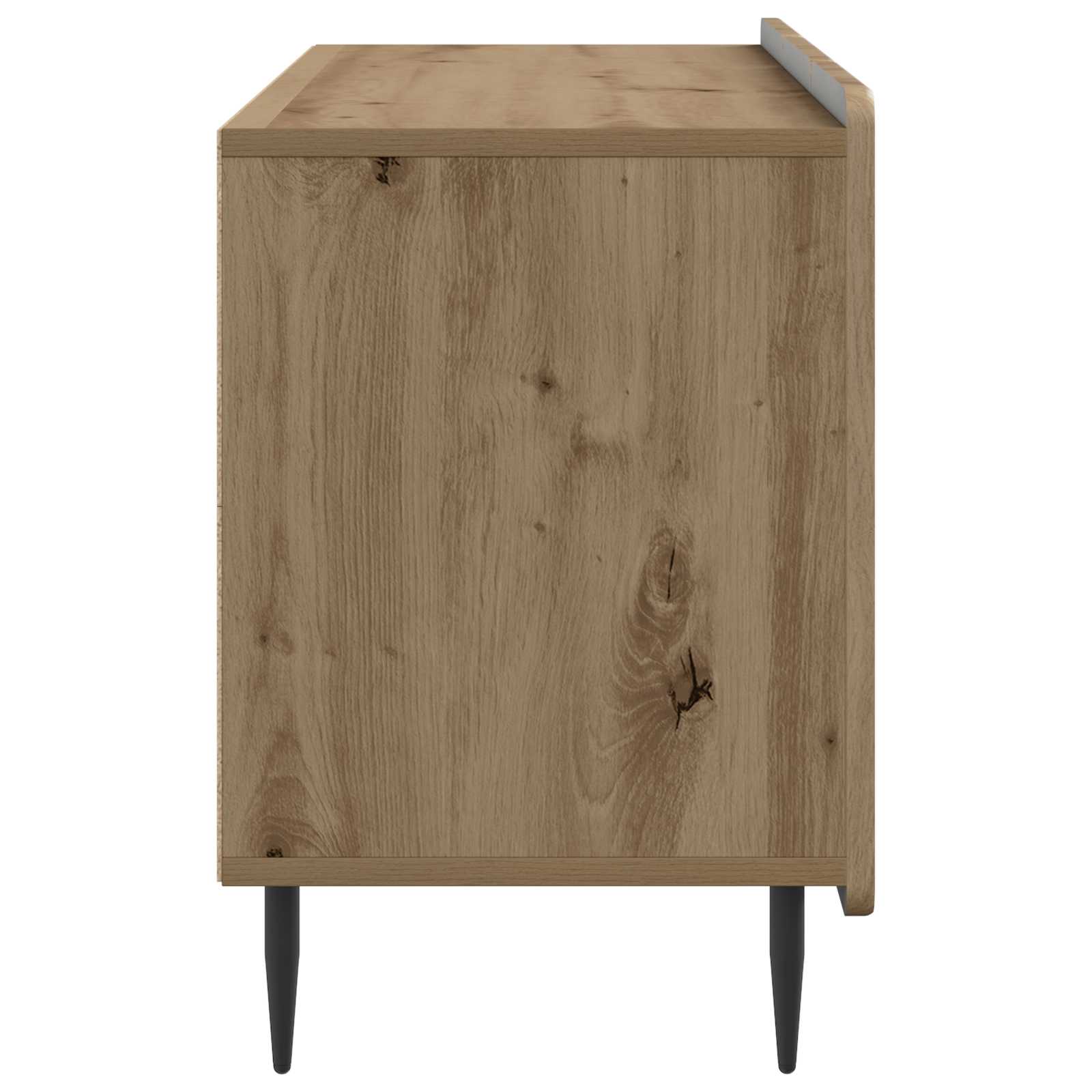 Meuble TV Chêne artisanal 99 x 34,5 x 52 cm Bois d'ingénierie - XIOS