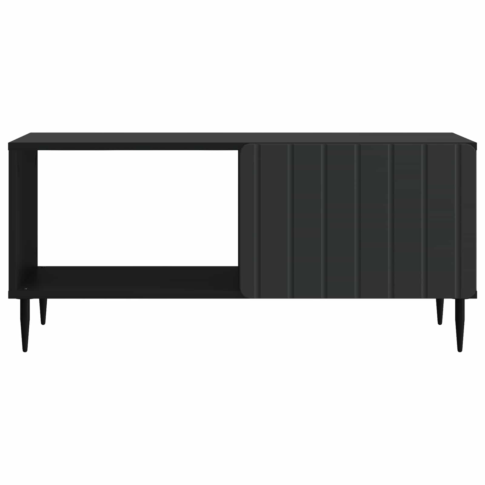 Table basse Noir 90 x 50 x 40 cm Bois d'ingénierie - XIOS