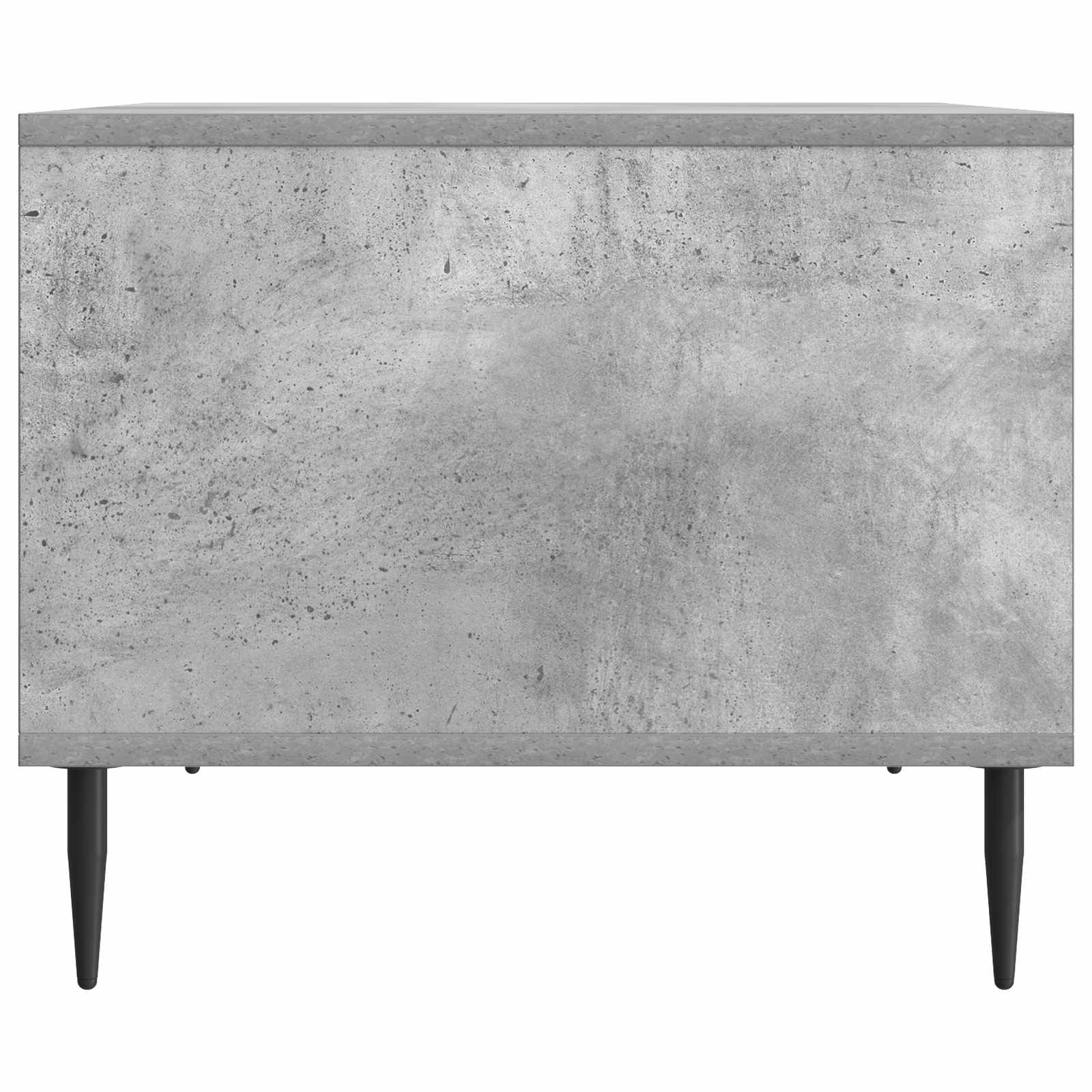 Table basse Gris béton 90 x 50 x 40 cm Bois d'ingénierie - XIOS