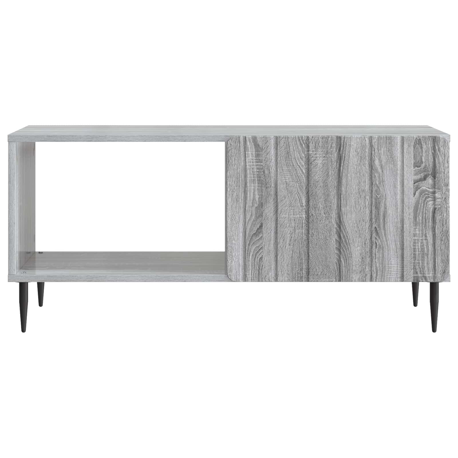 Table basse Sonoma gris 90 x 50 x 40 cm Bois d'ingénierie - XIOS