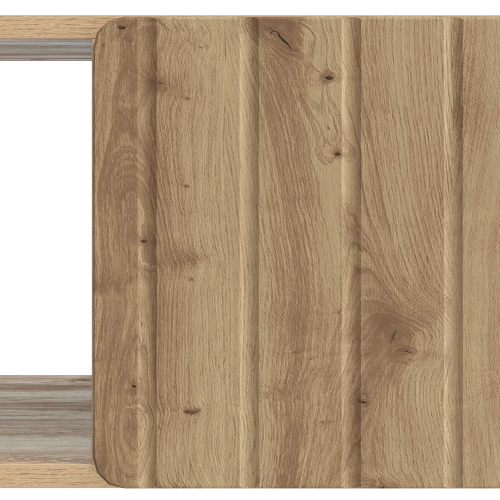 Table basse Chêne artisanal 90 x 50 x 40 cm Bois d'ingénierie - XIOS