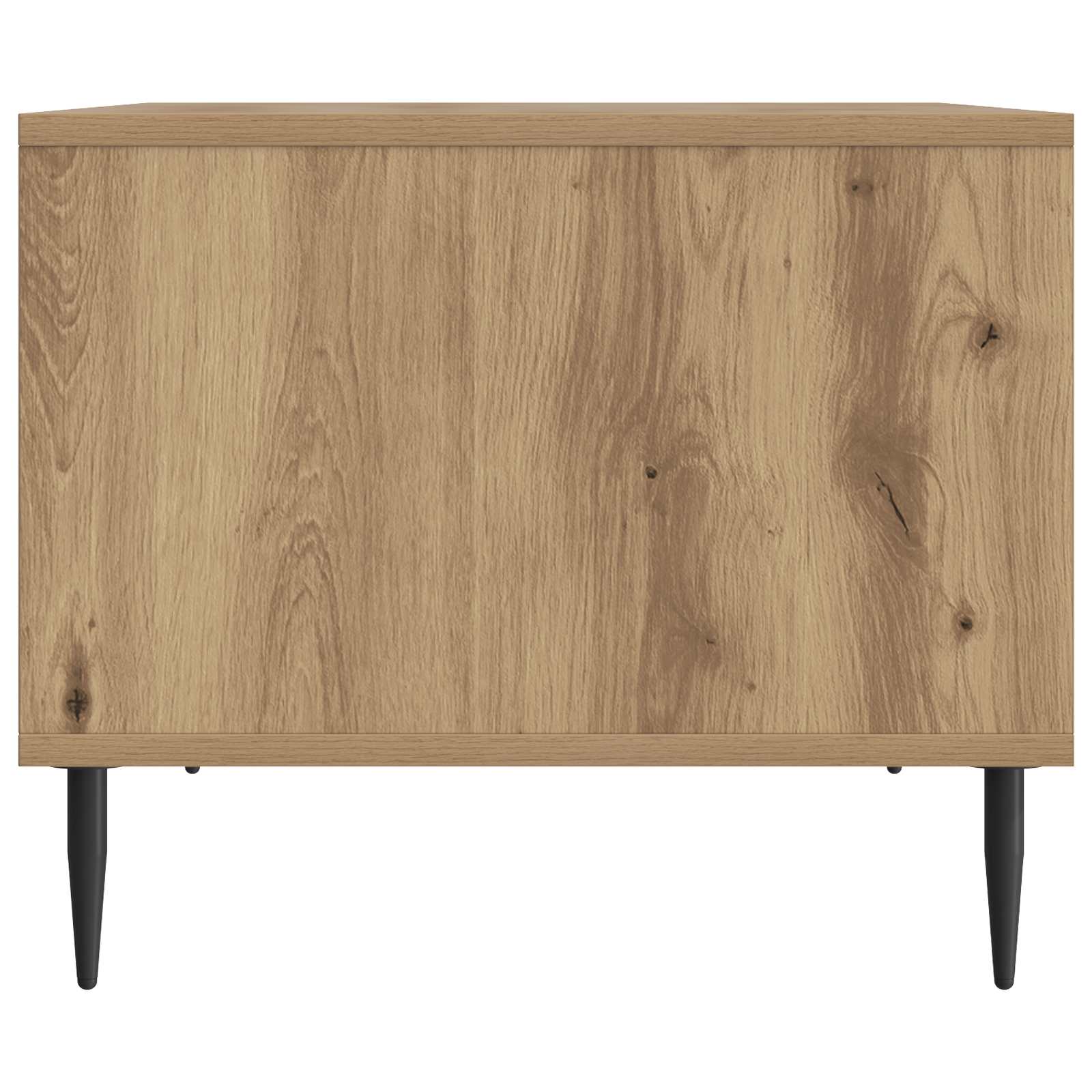Table basse Chêne artisanal 90 x 50 x 40 cm Bois d'ingénierie - XIOS