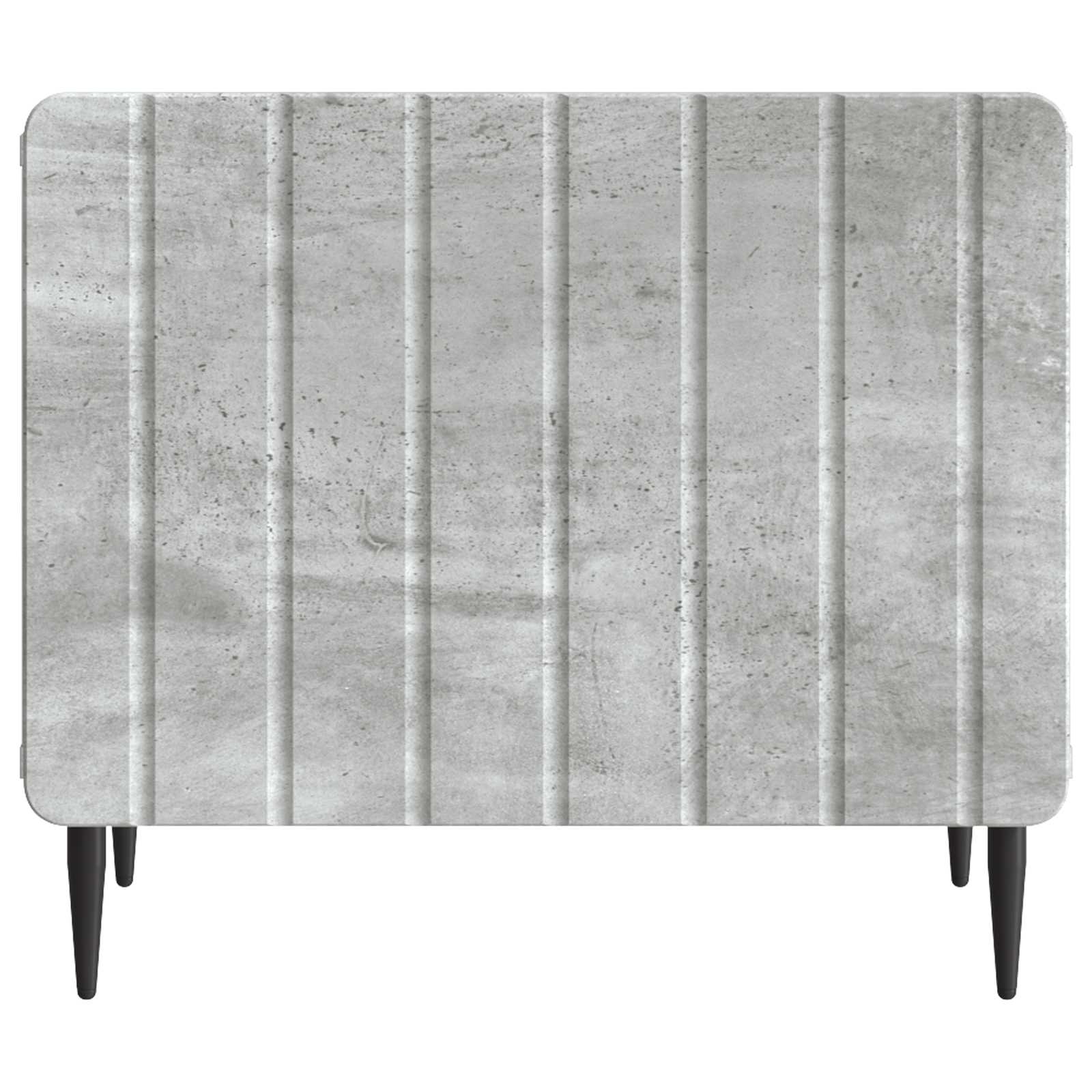 Table basse Gris béton 49 x 50 x 42 cm Bois d'ingénierie - XIOS