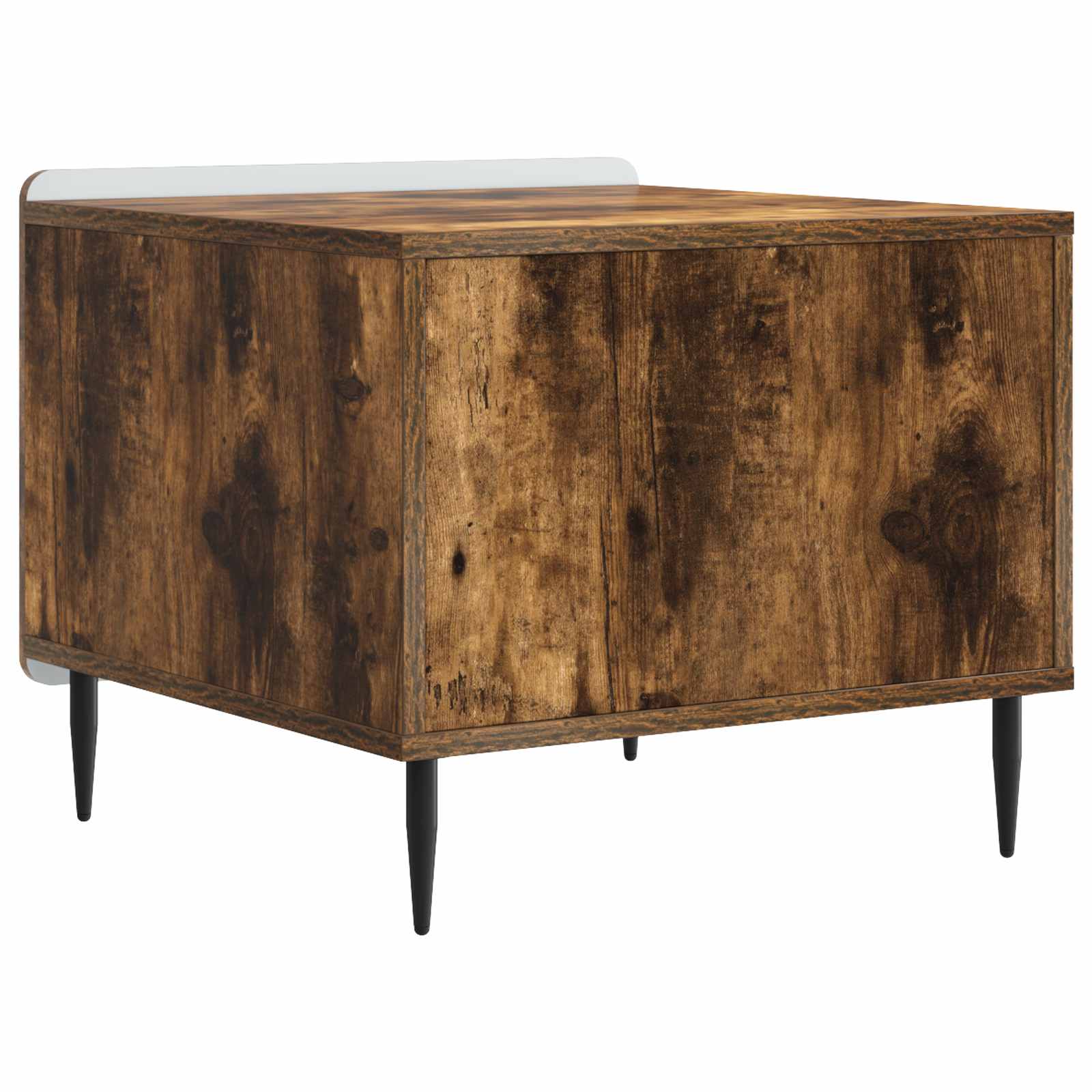 Table basse Chêne fumé 49 x 50 x 42 cm Bois d'ingénierie - XIOS