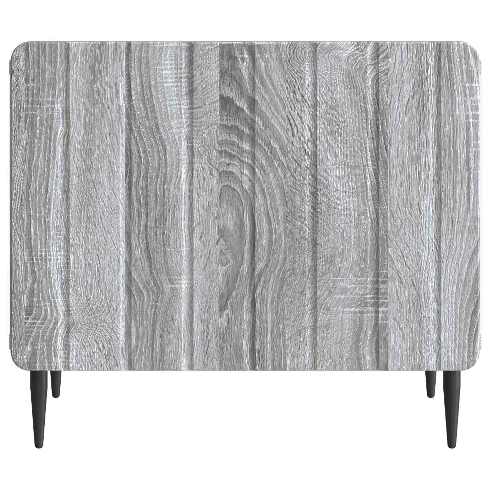 Table basse Sonoma gris 49 x 50 x 42 cm Bois d'ingénierie - XIOS