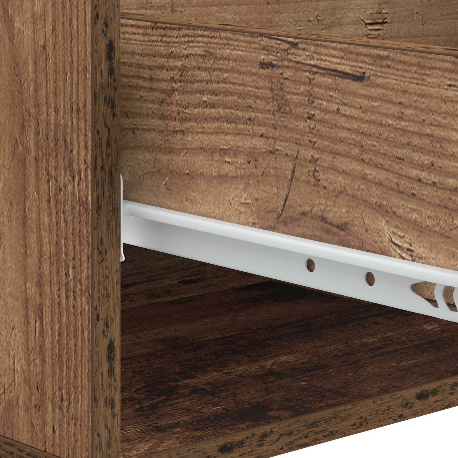 Table basse Bois ancien 49 x 50 x 42 cm Bois d'ingénierie - XIOS