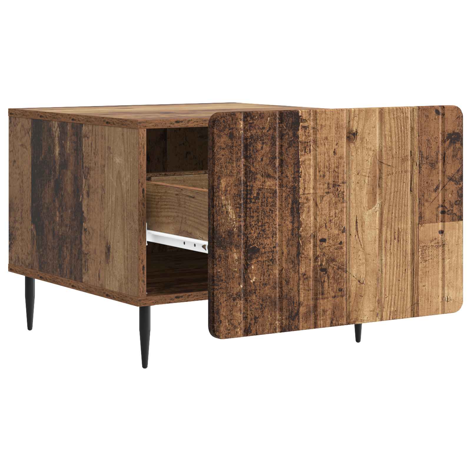 Table basse Bois ancien 49 x 50 x 42 cm Bois d'ingénierie - XIOS
