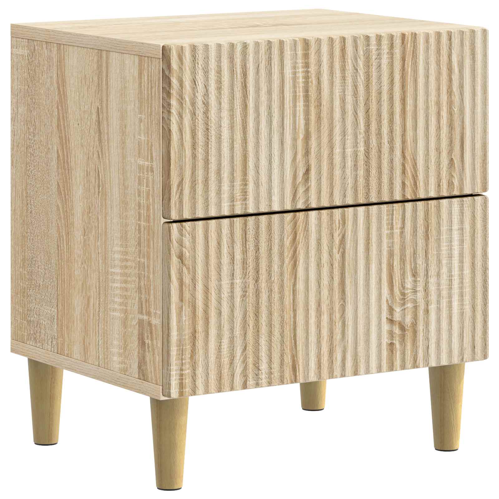 Cabinet de chevet 2 pcs Chêne Sonoma 43 x 34,5 x 48 cm - XIOS