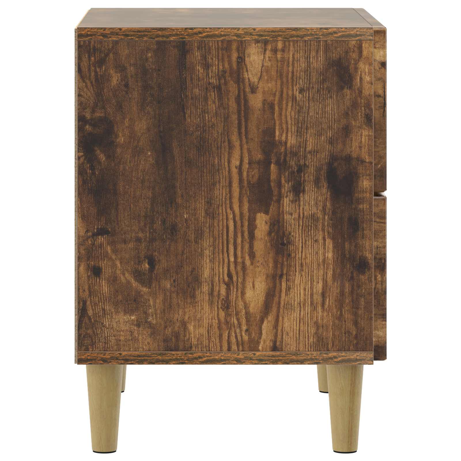 Cabinet de chevet avec tiroir Chêne fumé 43 x 34,5 x 48 cm - XIOS