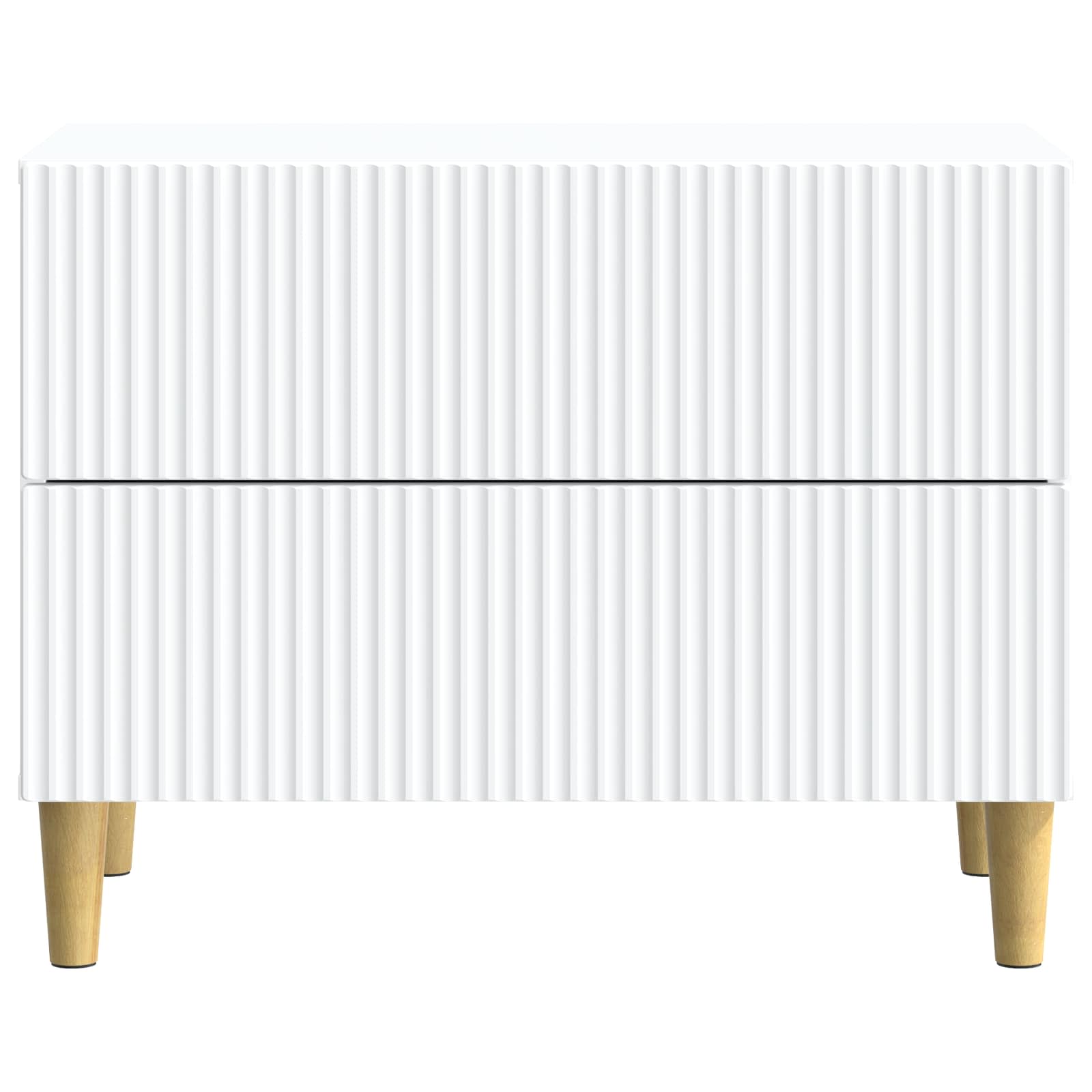 Cabinet de chevet Blanc 62 x 34,5 x 48 cm Bois d'ingénierie - XIOS