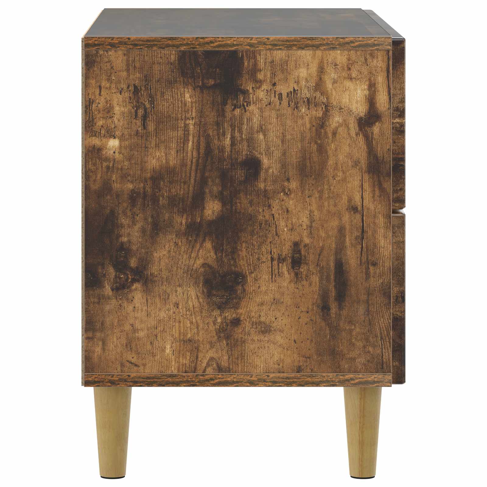 Cabinet de chevet avec tiroir Chêne fumé 62 x 34,5 x 48 cm - XIOS