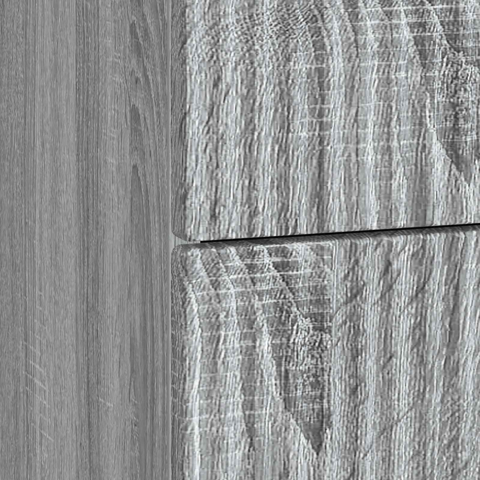 Cabinet de chevet avec tiroir Sonoma gris 62 x 34,5 x 48 cm - XIOS
