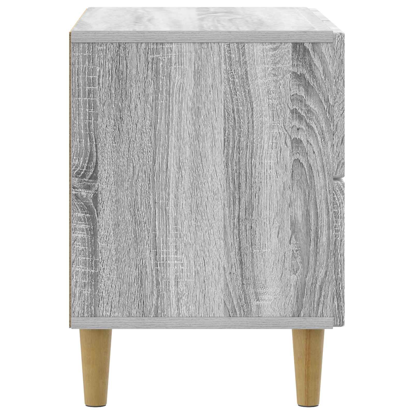 Cabinet de chevet avec tiroir Sonoma gris 62 x 34,5 x 48 cm - XIOS