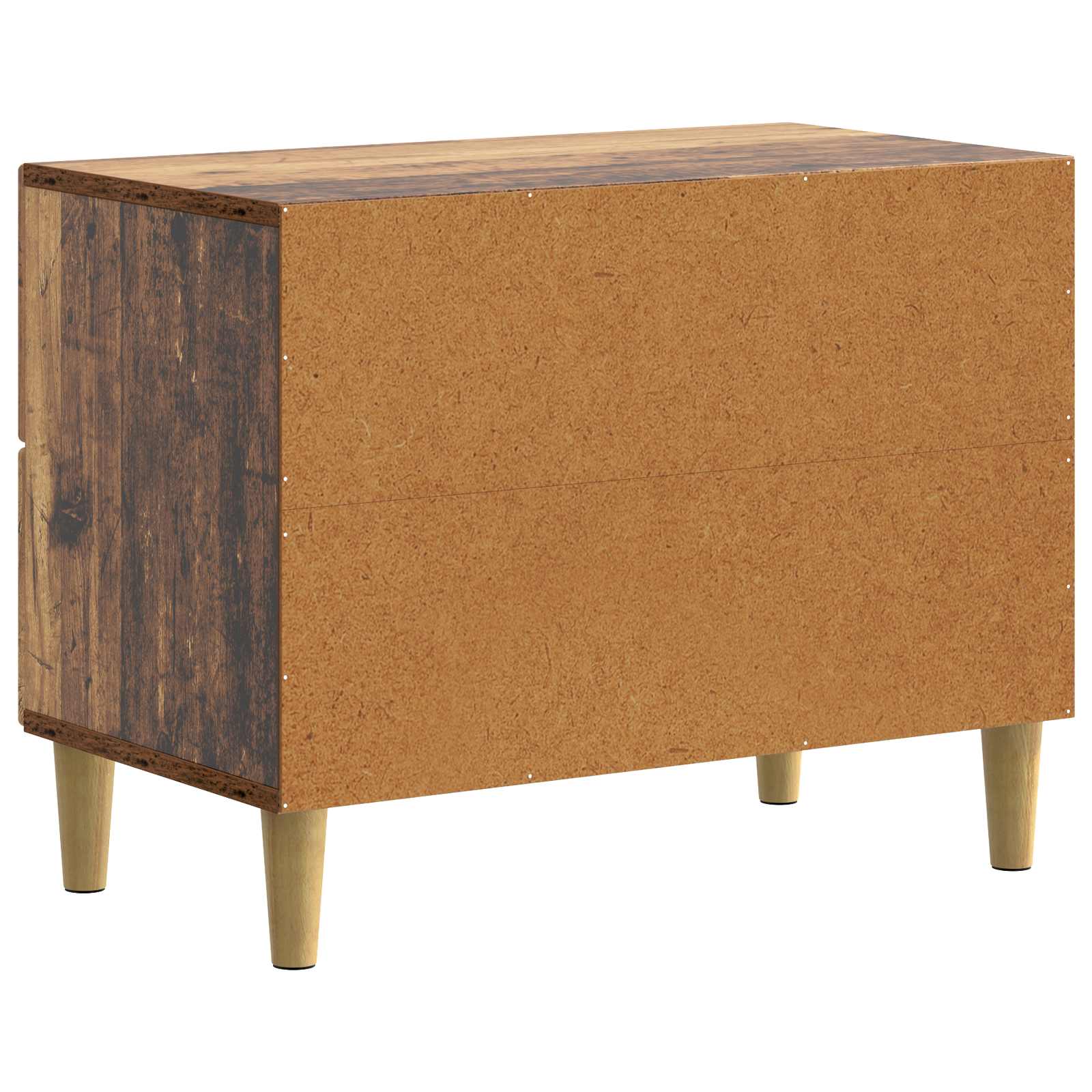 Cabinet de chevet avec tiroir Bois ancien 62 x 34,5 x 48 cm - XIOS