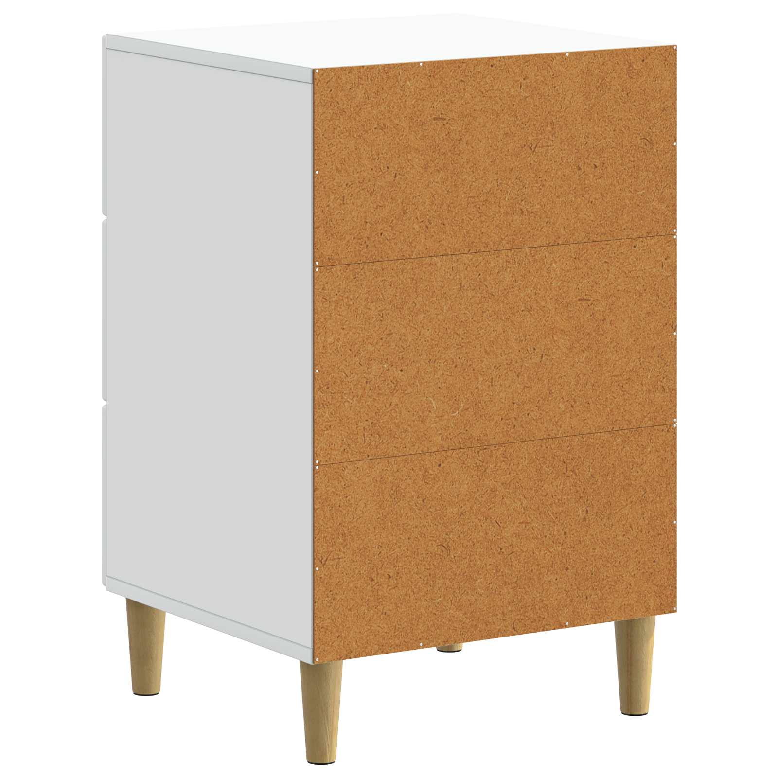 Cabinet de chevet Blanc 43 x 41 x 66,5 cm Bois d'ingénierie - XIOS