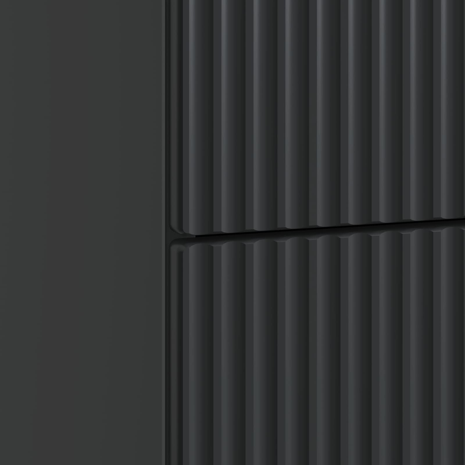 Cabinet de chevet Noir 43 x 41 x 66,5 cm Bois d'ingénierie - XIOS