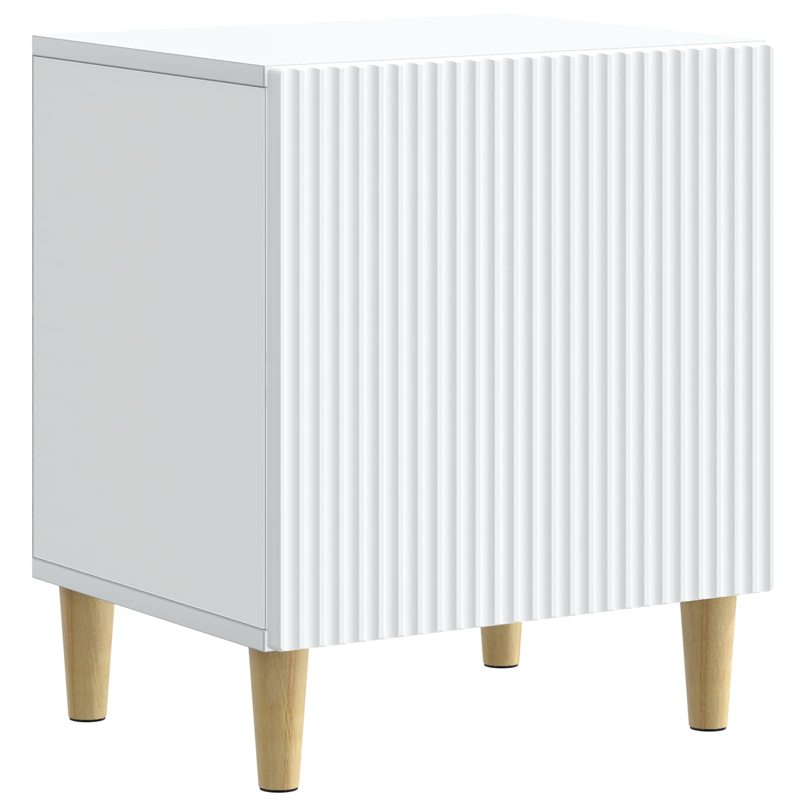 Cabinet de chevet 2 pcs Blanc 43 x 34,5 x 50 cm - XIOS