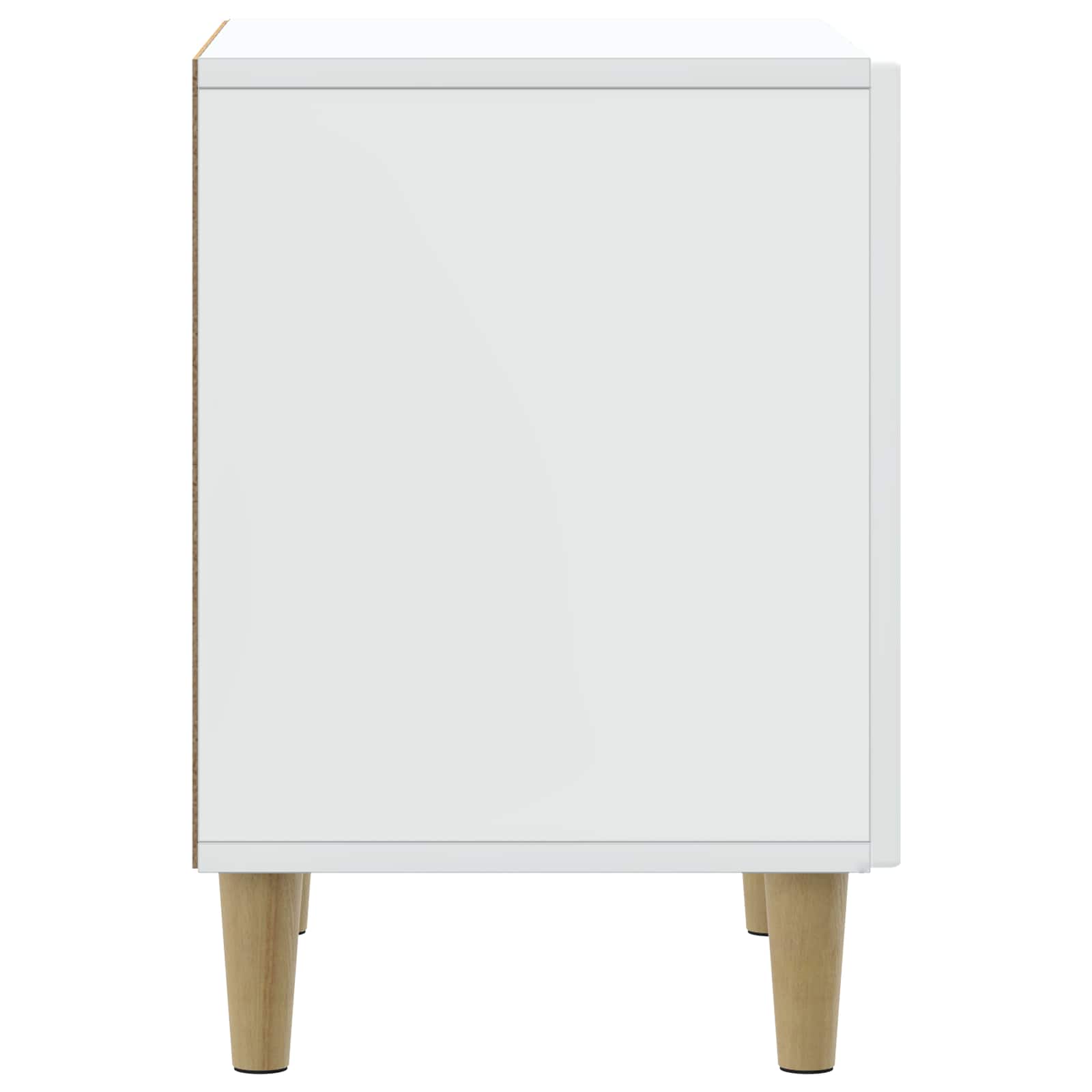 Cabinet de chevet 2 pcs Blanc 43 x 34,5 x 50 cm - XIOS