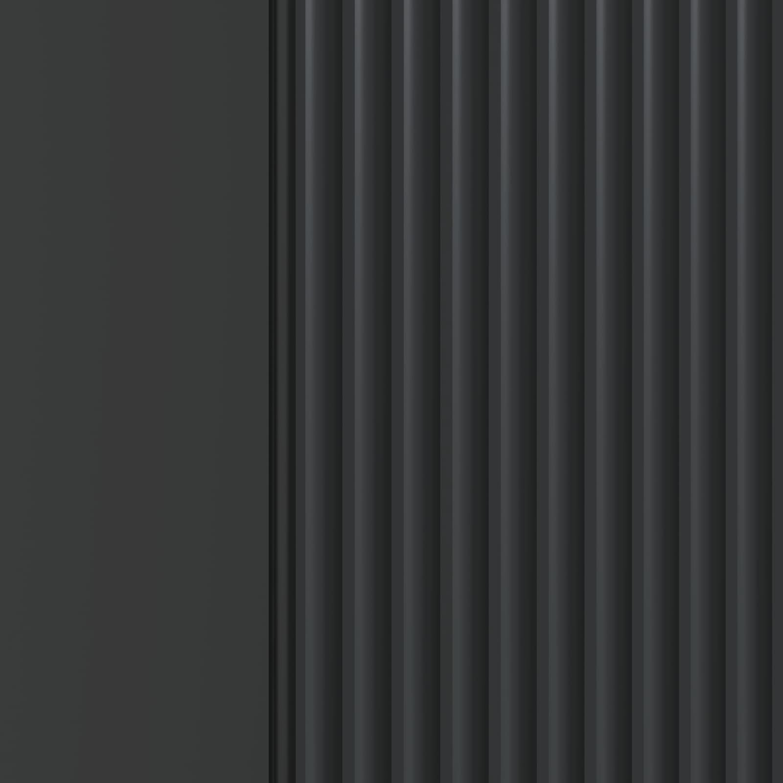 Cabinet de chevet 2 pcs Noir 43 x 34,5 x 50 cm - XIOS