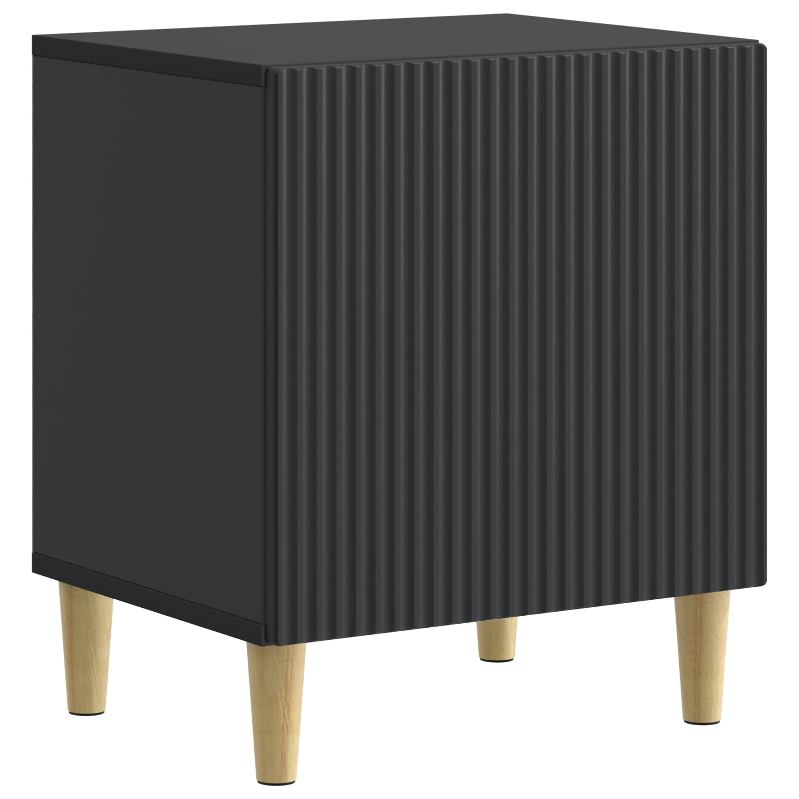 Cabinet de chevet 2 pcs Noir 43 x 34,5 x 50 cm - XIOS