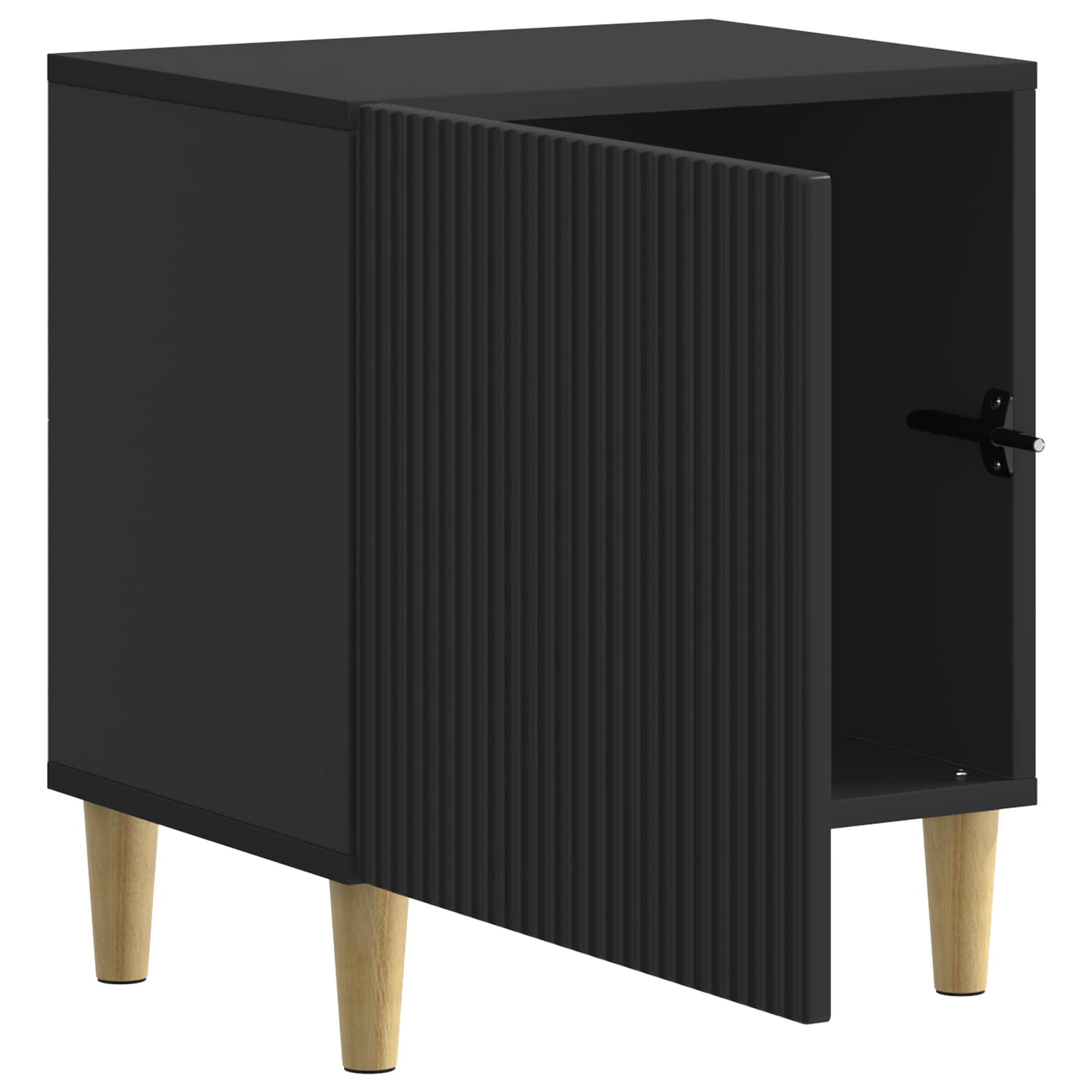 Cabinet de chevet 2 pcs Noir 43 x 34,5 x 50 cm - XIOS