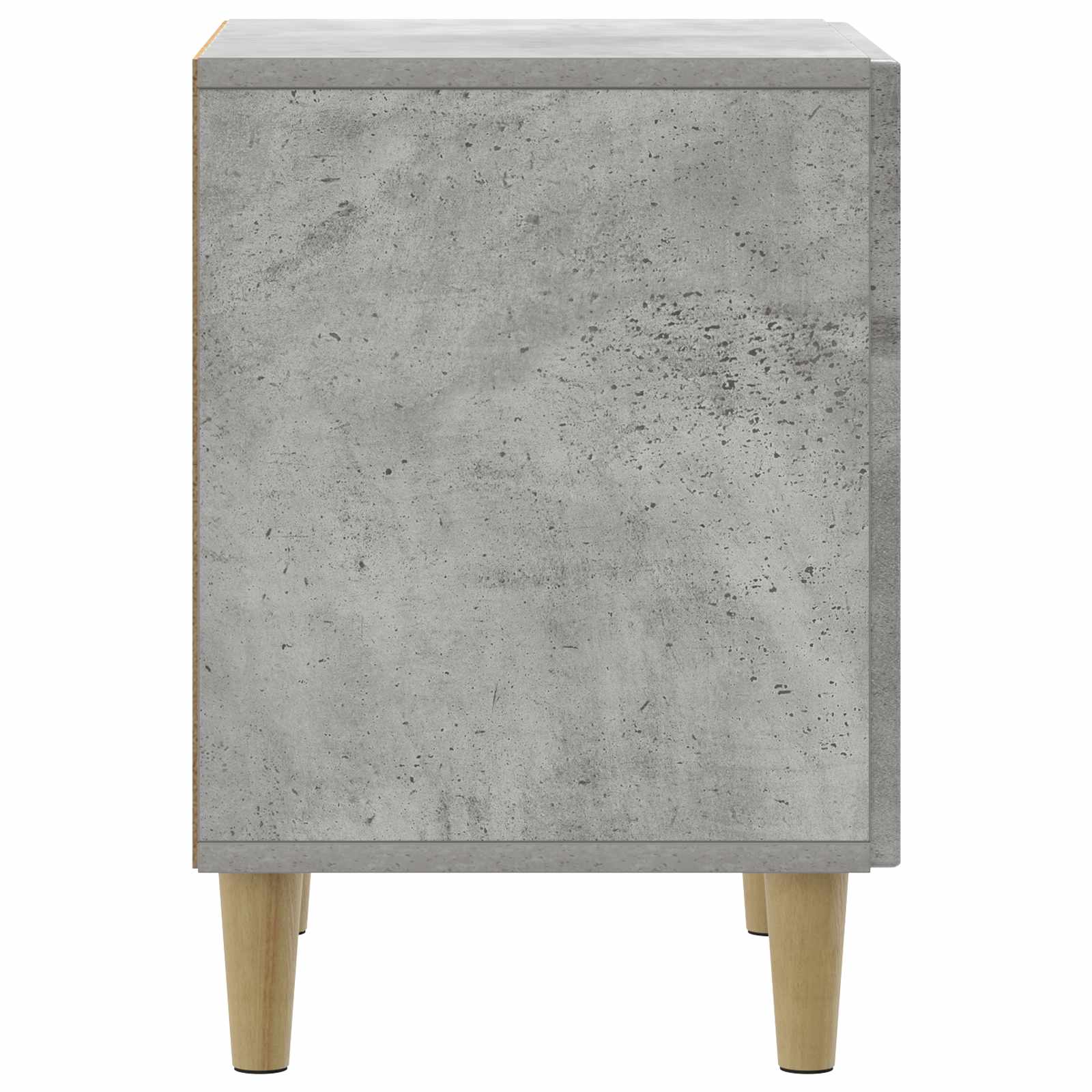 Cabinet de chevet Gris béton 43 x 34,5 x 50 cm - XIOS