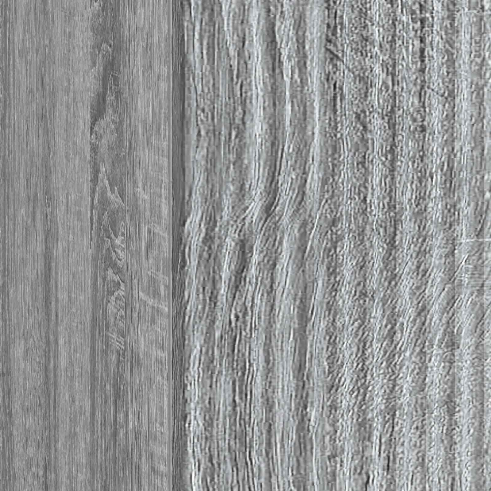 Cabinet de chevet 2 pcs Sonoma gris 43 x 34,5 x 50 cm - XIOS