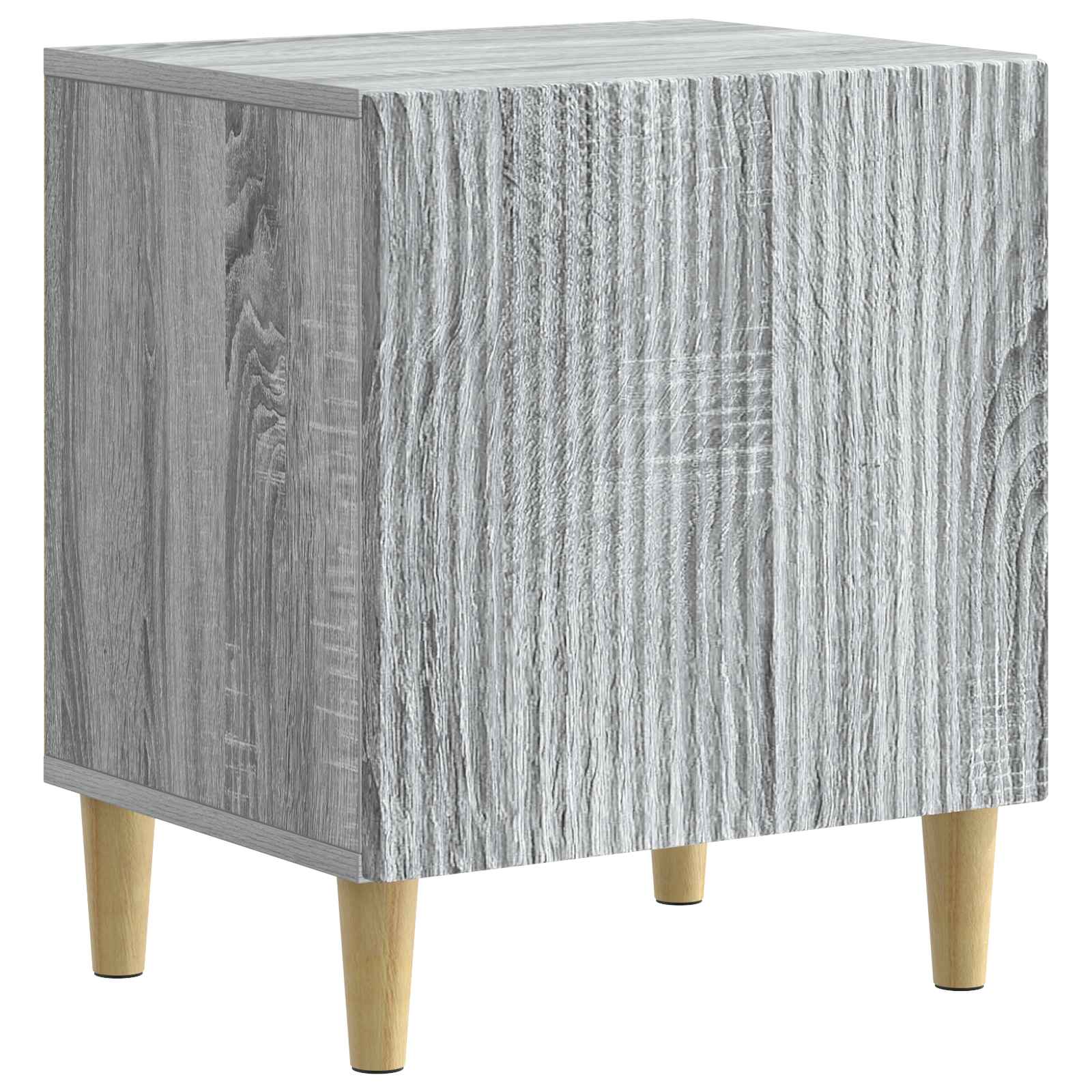 Cabinet de chevet 2 pcs Sonoma gris 43 x 34,5 x 50 cm - XIOS