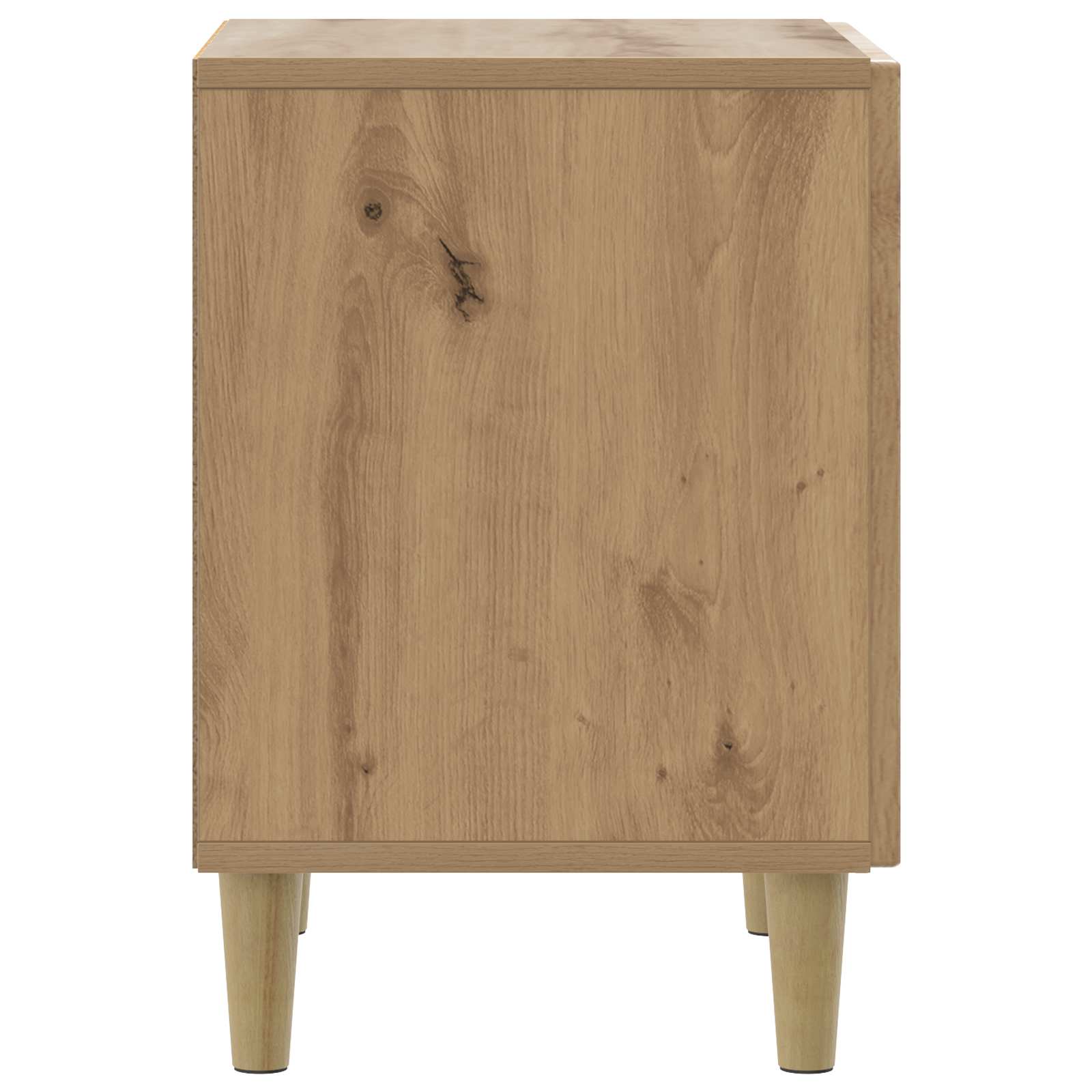 Cabinet de chevet 2 pcs Chêne artisanal 43 x 34,5 x 50 cm - XIOS