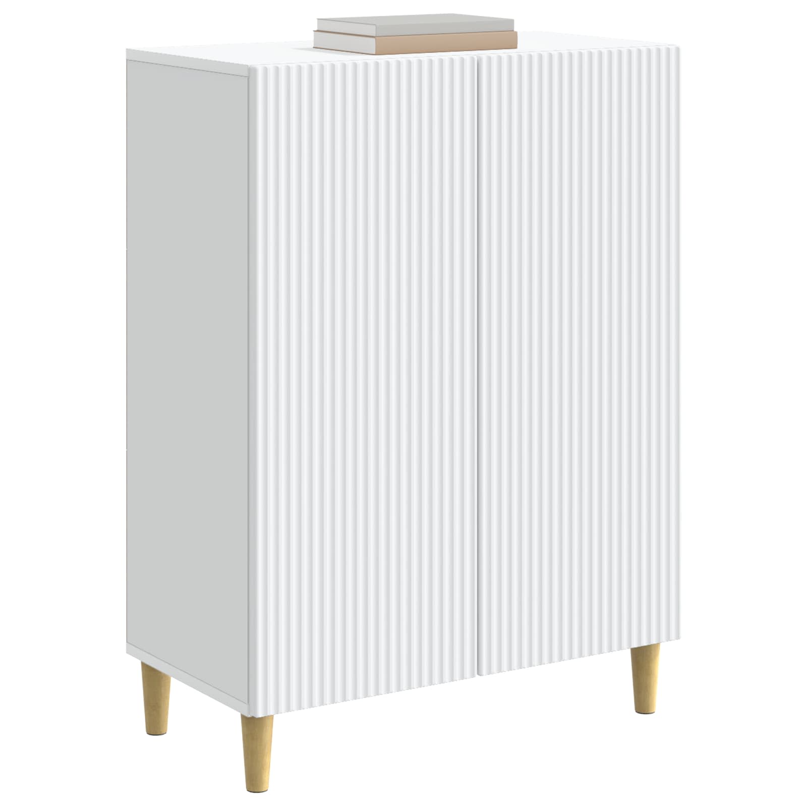 Buffet Blanc 66 x 34,5 x 90 cm Bois d'ingénierie - XIOS