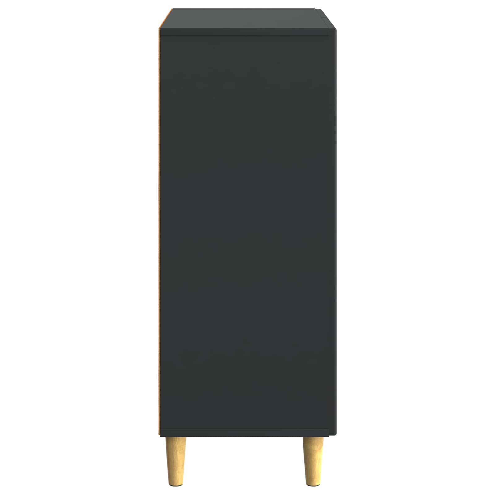 Buffet Noir 66 x 34,5 x 90 cm Bois d'ingénierie - XIOS