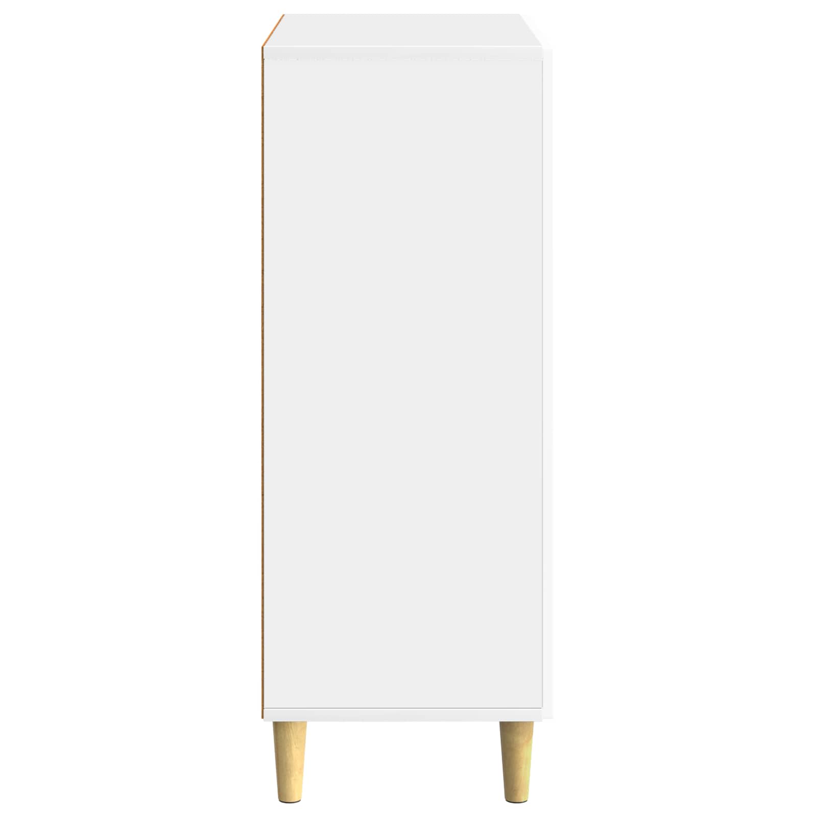 Buffet Blanc brillant 66 x 34,5 x 90 cm Bois d'ingénierie - XIOS