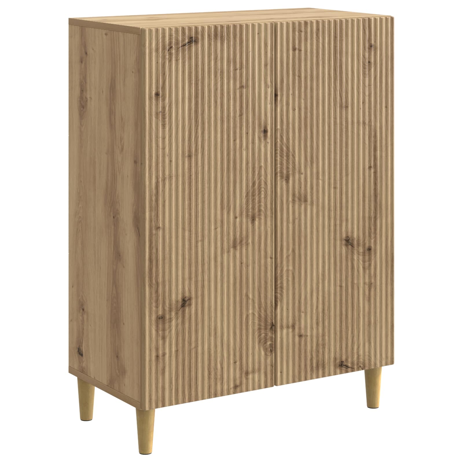 Buffet Chêne artisanal 66 x 34,5 x 90 cm Bois d'ingénierie - XIOS