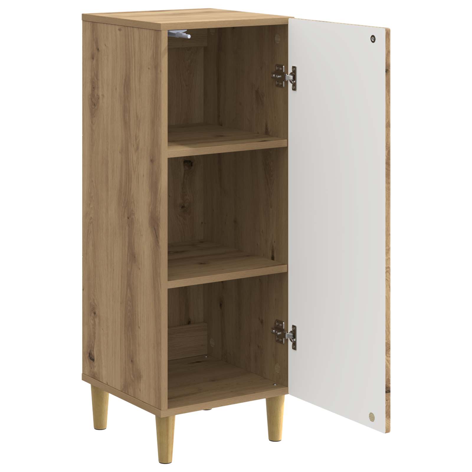 Buffet Chêne artisanal 33 x 34,5 x 90 cm Bois d'ingénierie - XIOS