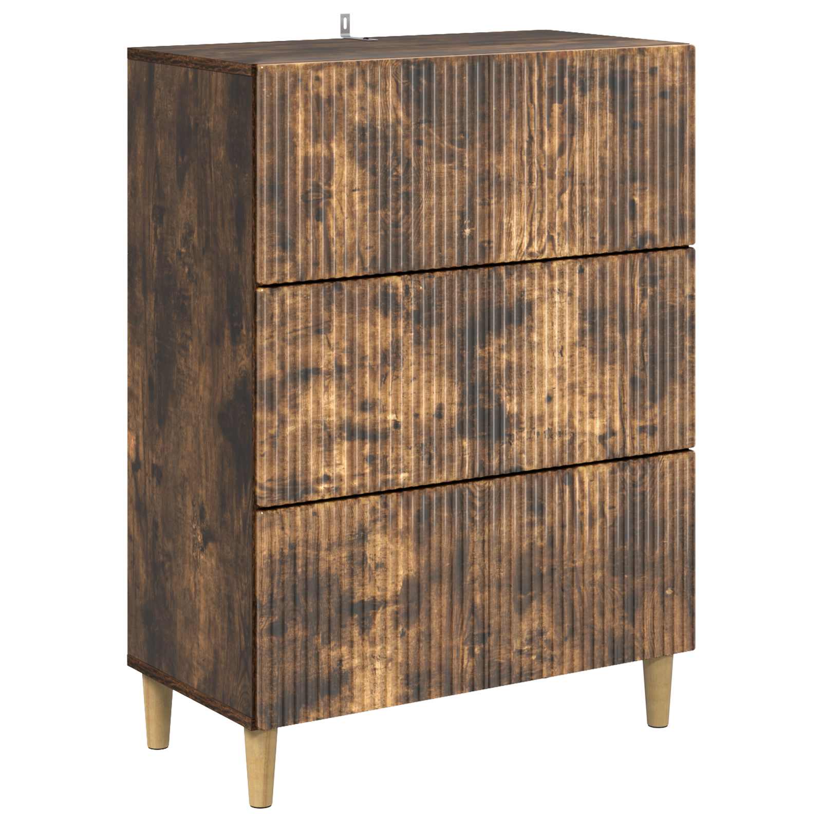 Armoire à tiroirs Chêne fumé 66 x 34,5 x 90 cm - XIOS
