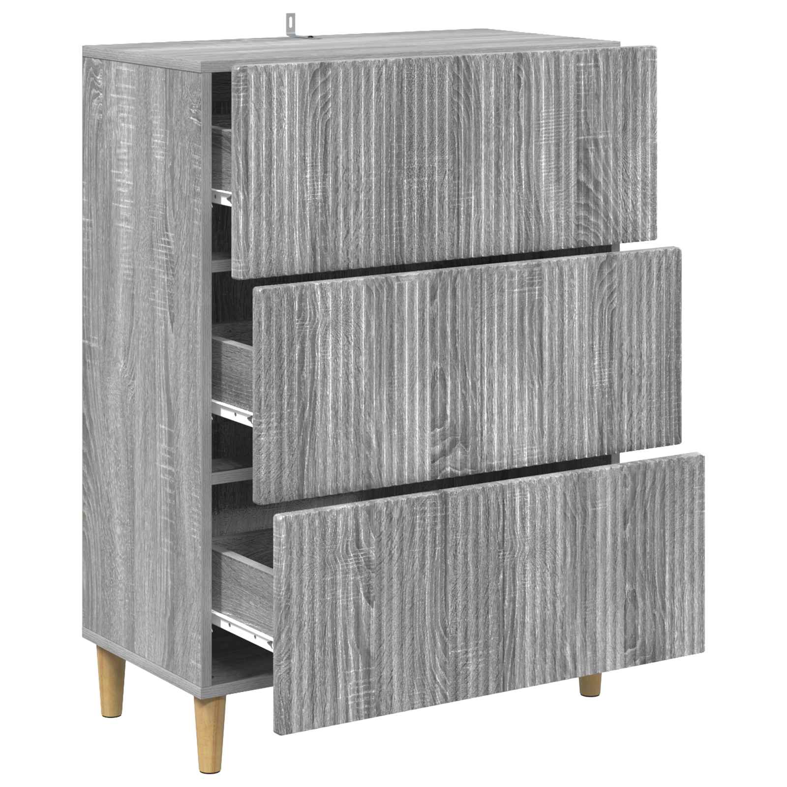Armoire à tiroirs Sonoma gris 66 x 34,5 x 90 cm - XIOS