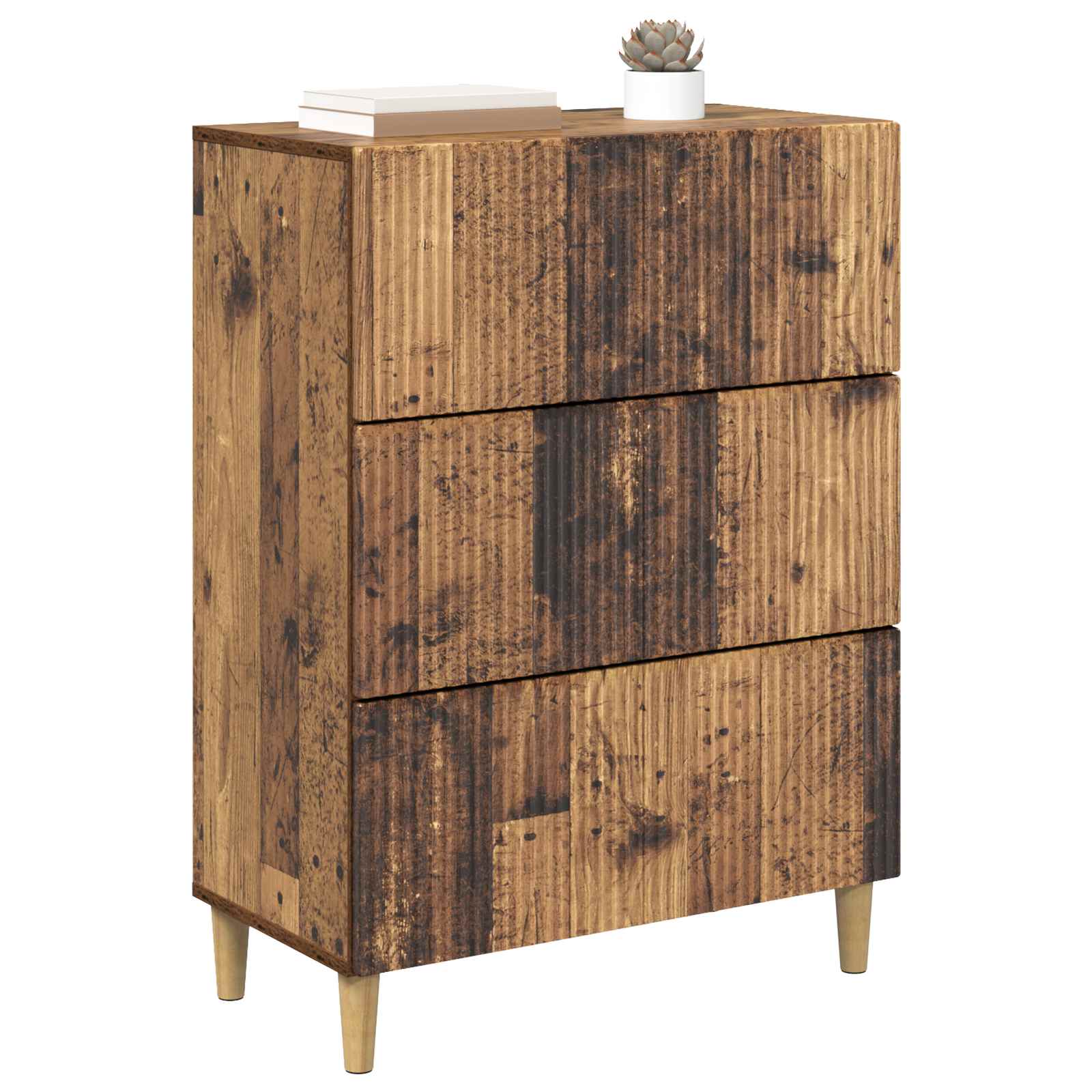 Armoire à tiroirs Bois ancien 66 x 34,5 x 90 cm - XIOS