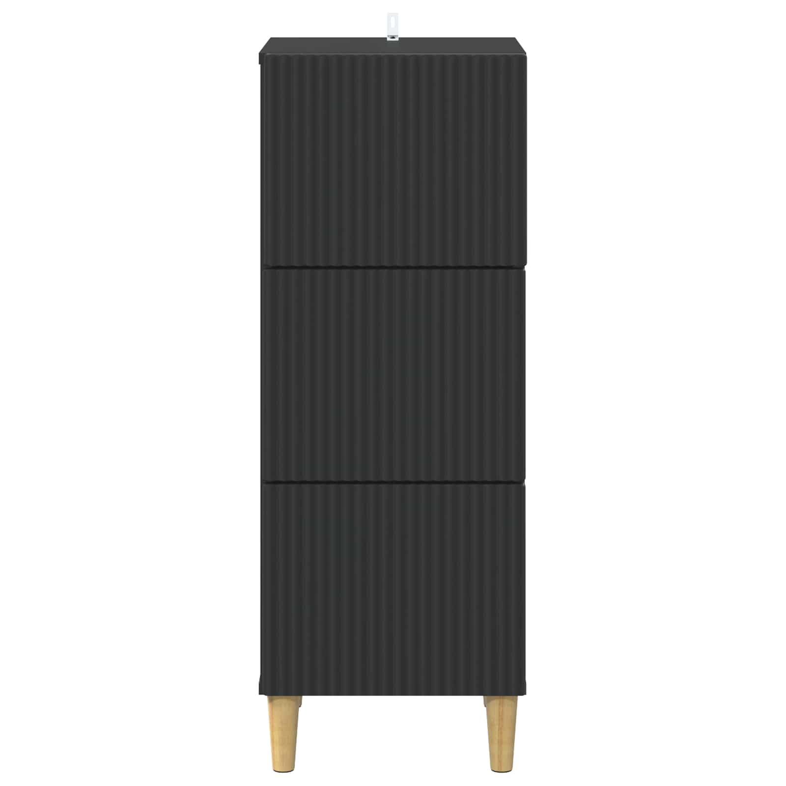 Armoire à tiroirs Noir 33 x 34,5 x 90 cm Bois d'ingénierie - XIOS