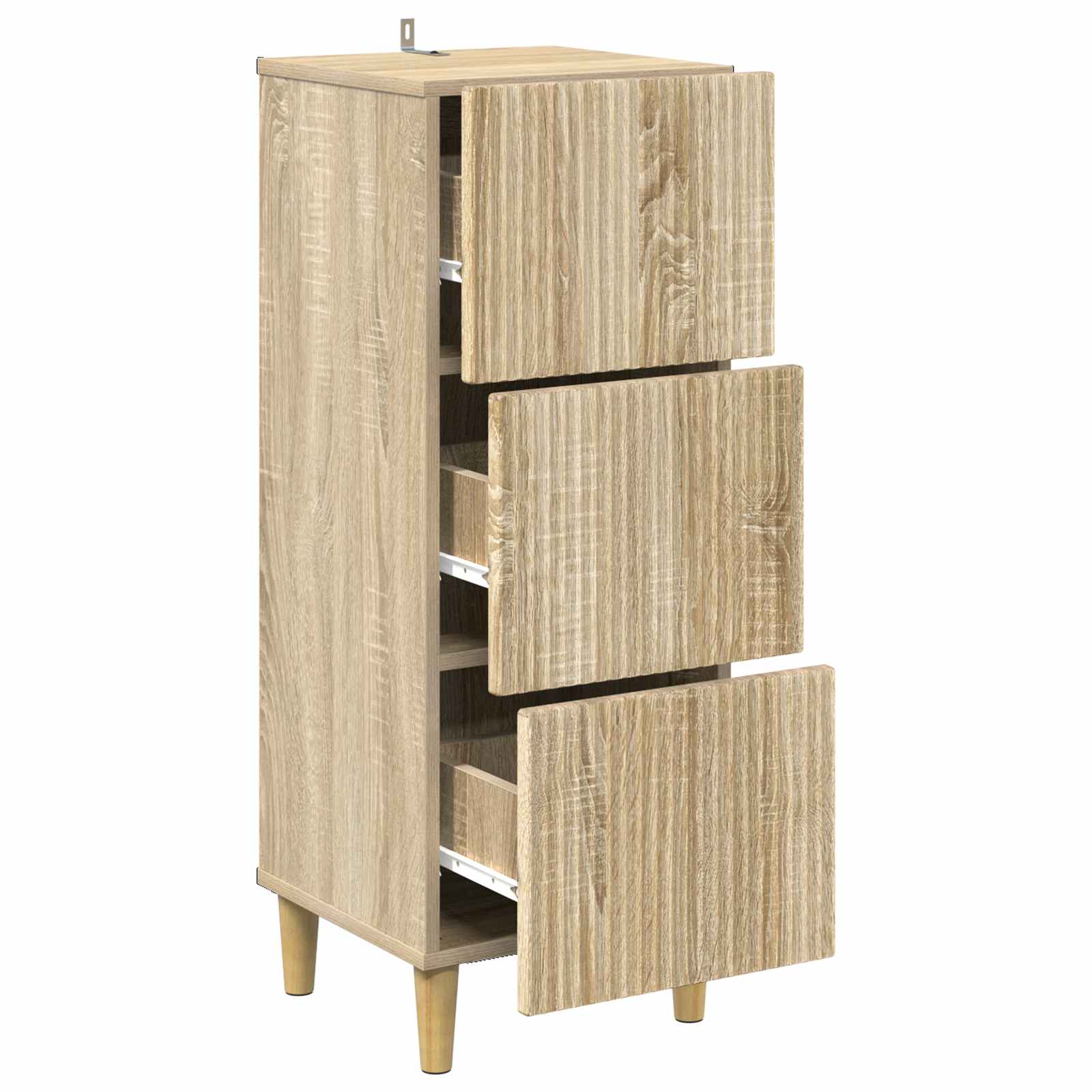 Armoire à tiroirs Chêne Sonoma 33 x 34,5 x 90 cm - XIOS