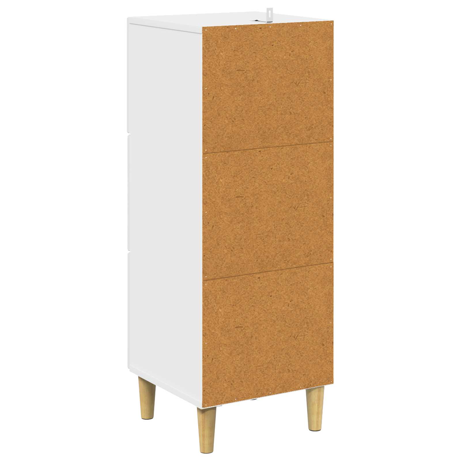 Armoire à tiroirs Blanc brillant 33 x 34,5 x 90 cm - XIOS