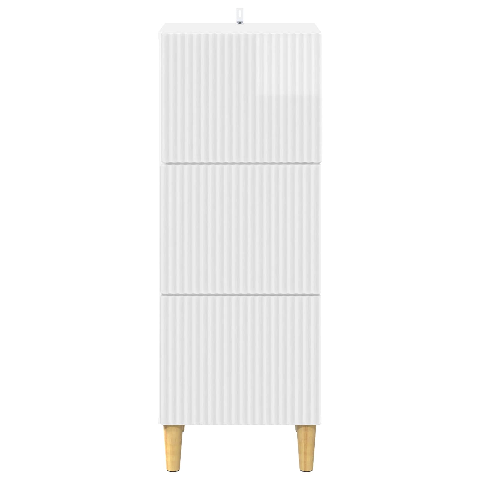 Armoire à tiroirs Blanc brillant 33 x 34,5 x 90 cm - XIOS